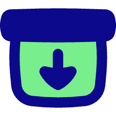 Box Archive File Icon from Flex Pop Set