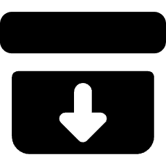 Box Archive File Icon from Core Solid Set