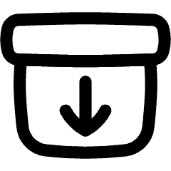 Box Archive File Icon from Flex Line Set