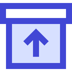 Box Unarchive File Icon from Sharp Duo Set