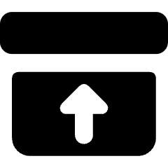 Box Unarchive File Icon from Core Solid Set