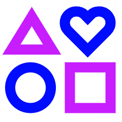 Categories Icon from Sharp Neon Set