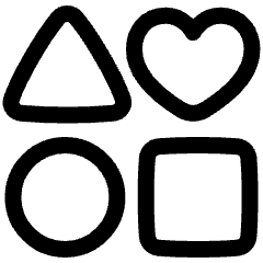 Categories Icon from Plump Line Set