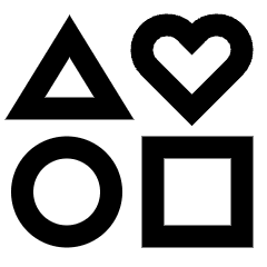 Categories Icon from Sharp Line Set