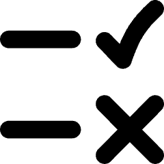 Checklist Rule Icon from Flex Solid Set