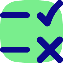 Checklist Rule Icon from Flex Pop Set
