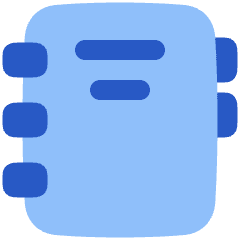 Contact Book Icon from Plump Flat Set