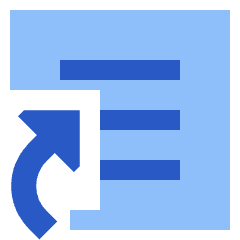 Content Article Shortcut Reference Icon from Sharp Flat Set