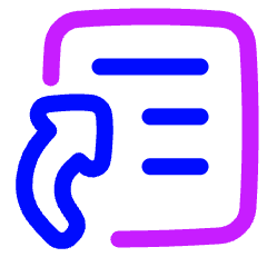 Content Article Shortcut Reference Icon from Plump Neon Set