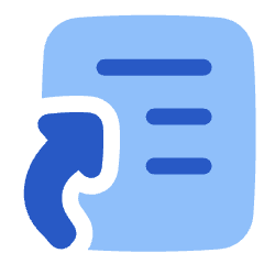 Content Article Shortcut Reference Icon from Plump Flat Set