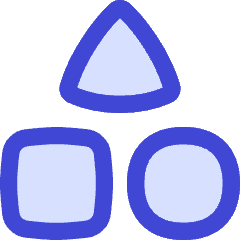 Content Categories Shapes Icon from Flex Duo Set