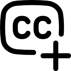 Content Close Caption Add Icon from Flex Line Set