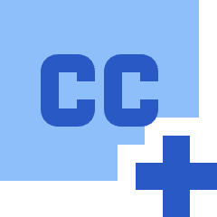 Content Close Caption Add Icon from Sharp Flat Set