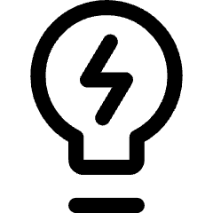 Content Insight Idea Trivia Icon from Core Line Set