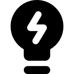 Content Insight Idea Trivia Icon from Core Solid Set