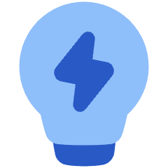 Content Insight Idea Trivia Icon from Plump Flat Set