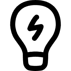 Content Insight Idea Trivia Icon from Flex Line Set