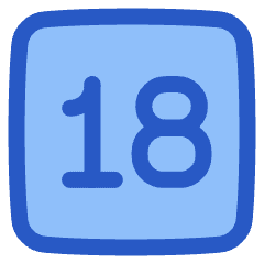 Content Rating 18 Up Icon from Plump Duo Set