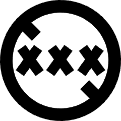 Content Rating Block No Adult Content Icon from Sharp Solid Set