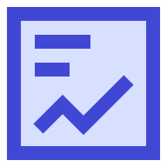 Content Statistic Icon from Sharp Duo Set