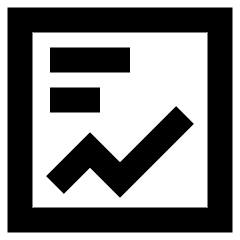 Content Statistic Icon from Sharp Remix Set