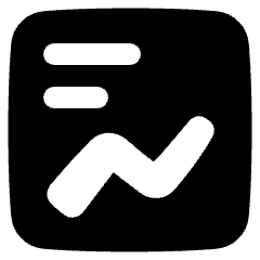 Content Statistic Icon from Plump Solid Set