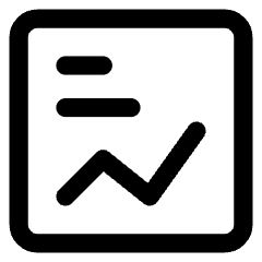 Content Statistic Icon from Core Line Set