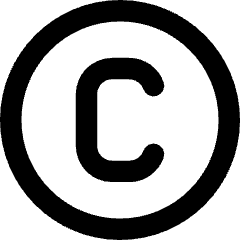 Copyright Icon from Core Remix Set