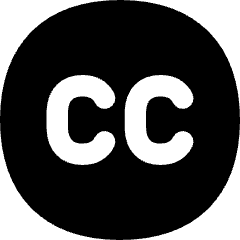 Creative Commons Icon from Flex Solid Set