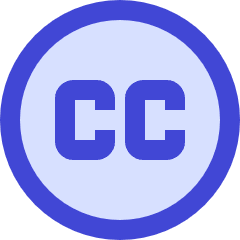 Creative Commons Icon from Sharp Duo Set