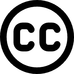 Creative Commons Icon from Core Remix Set