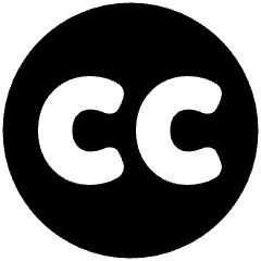 Creative Commons Icon from Plump Solid Set