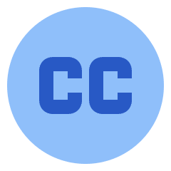 Creative Commons Icon from Sharp Flat Set
