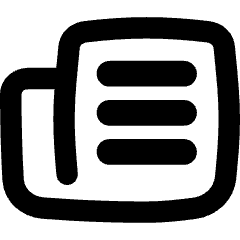 Documentation Newsletter Icon from Flex Remix Set