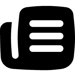 Documentation Newsletter Icon from Flex Solid Set