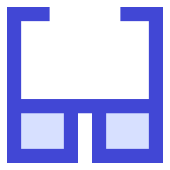 Glasses Icon from Sharp Duo Set