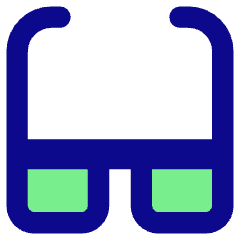 Glasses Icon from Core Pop Set