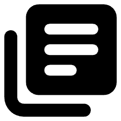 Library Books Icon from Core Solid Set