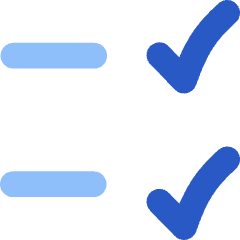 List Checklist Task Done Icon from Flex Flat Set