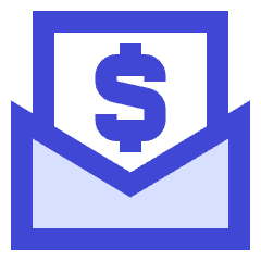 Mail Newsletter Paid Subscription Icon from Sharp Duo Set