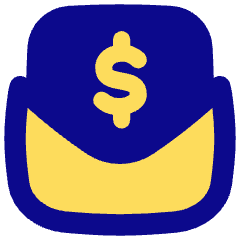 Mail Newsletter Paid Subscription Icon from Flex Pop Set