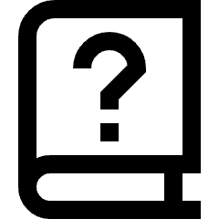 Manual Book Icon from Sharp Line Set