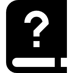 Manual Book Icon from Sharp Solid Set