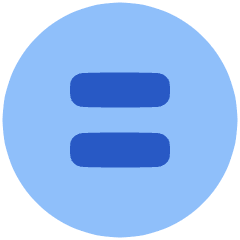 No Derivative Works Icon from Plump Flat Set