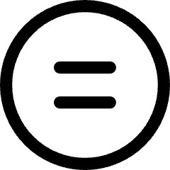 No Derivative Works Icon from Core Line Set