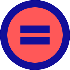 No Derivative Works Icon from Sharp Pop Set