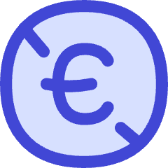 Non Commercial Euro Icon from Flex Duo Set