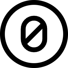 Non Commercial Icon from Core Line Set