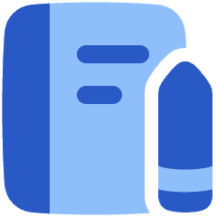 Notebook Icon from Plump Flat Set