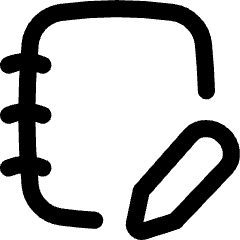 Notebook Icon from Flex Line Set